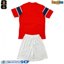 Maglie da calcio Norvegia Prima Maglia Bambino Mondiali 2026  Manica Corta (+ Pantaloni corti)